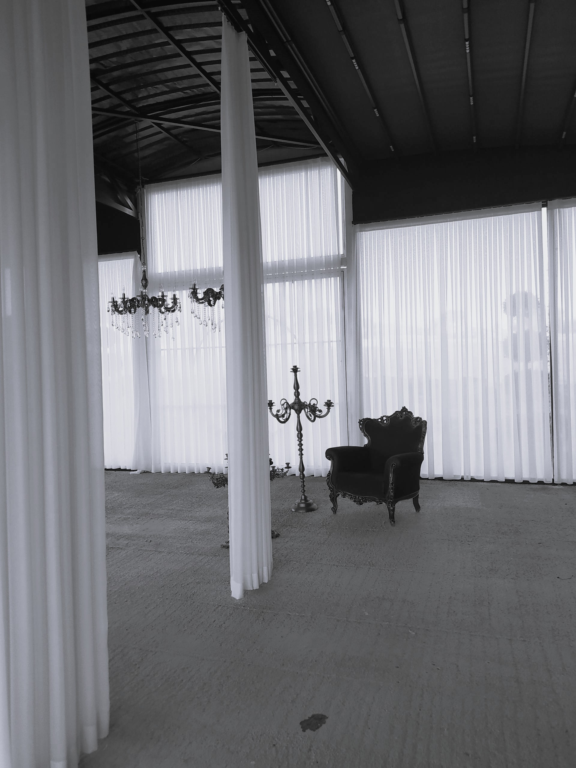 Hotel textile interior